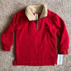 Toddler Sweater Red Carter's 2T